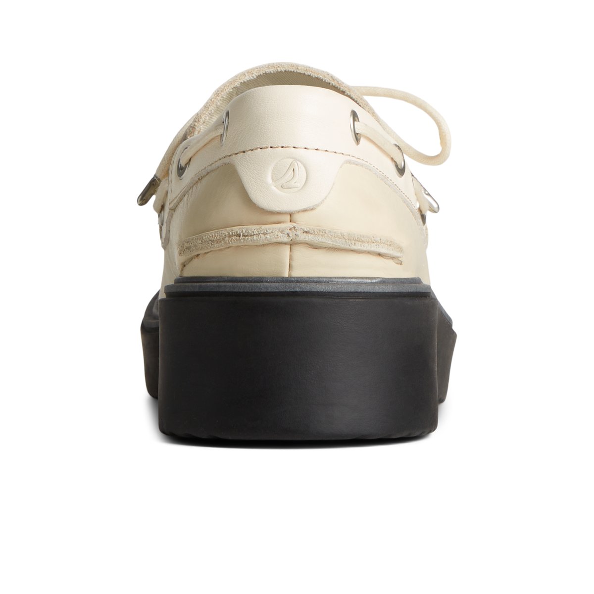 White Sperry Bayside Boat Shoe | 2714-GMDIQ