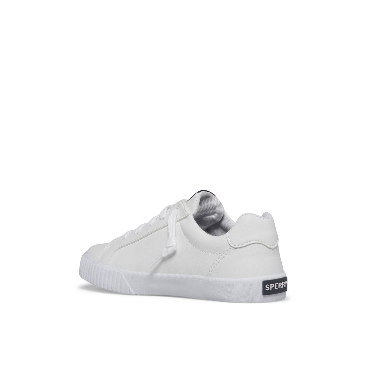 White Sperry Bermuda Sneaker | 0347-OJDHZ