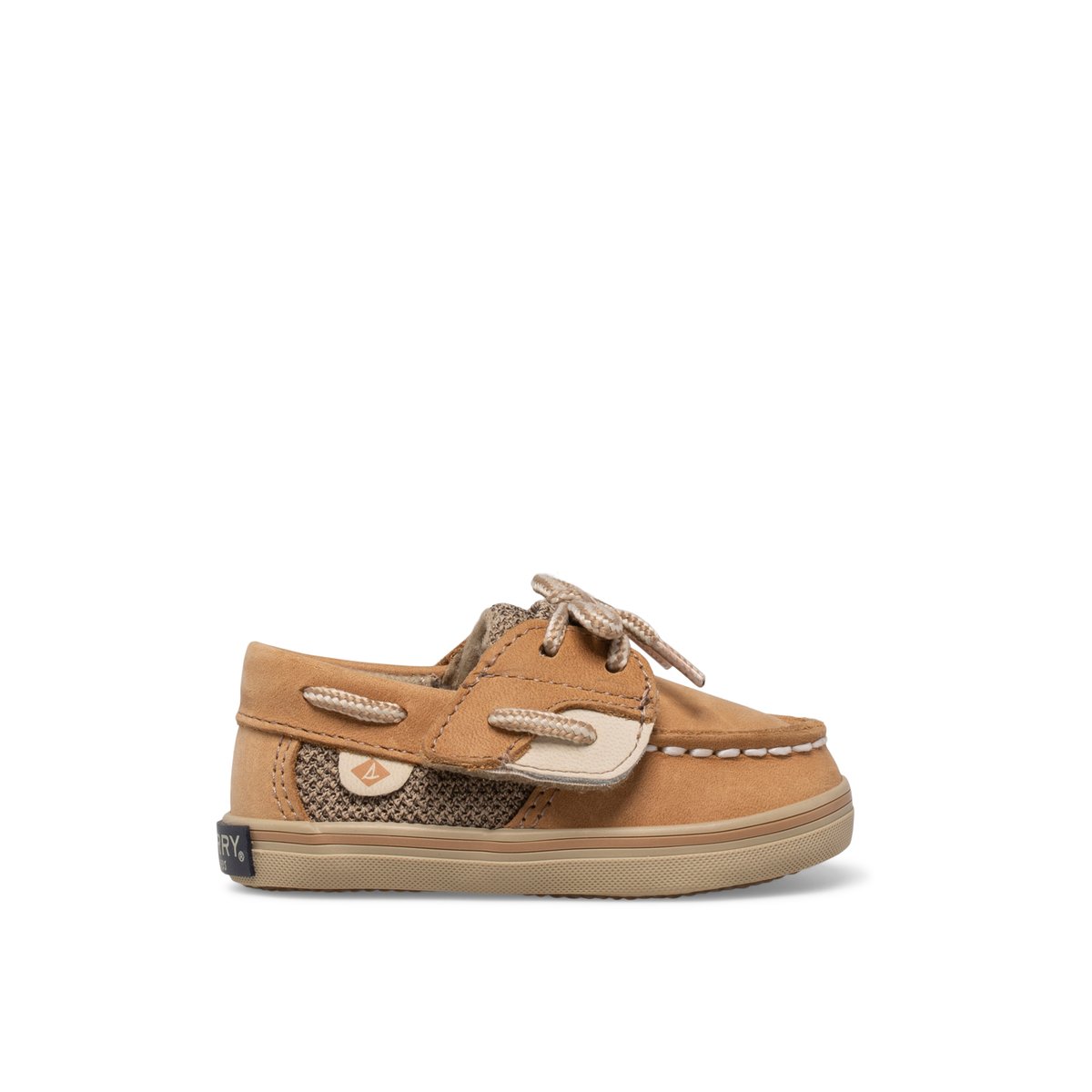 White Sperry Bluefish Crib Junior Boat Shoe | 1380-JFUEH