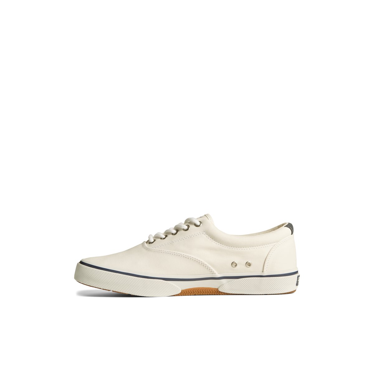 White Sperry Halyard CVO Salt Washed Sneaker | 1952-UTSRN