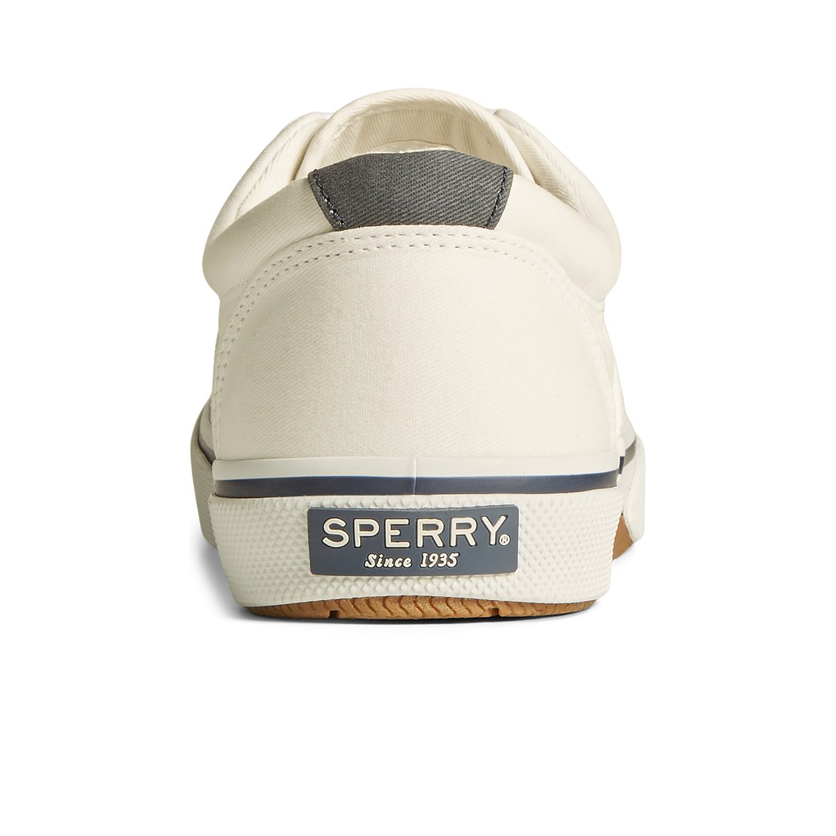 White Sperry Halyard CVO Salt Washed Sneaker | 1952-UTSRN