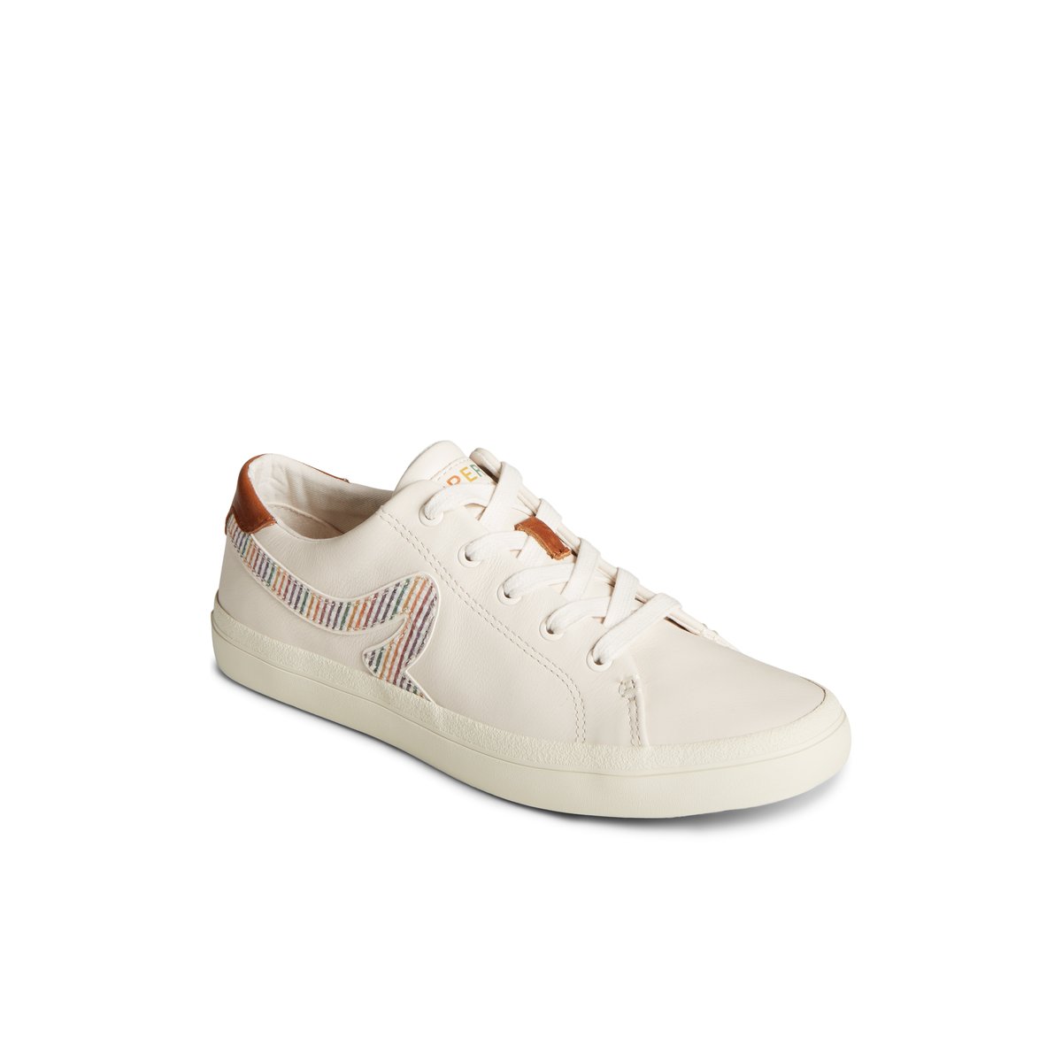 White Sperry Sandy Pride Sneaker | 5148-LTFDY