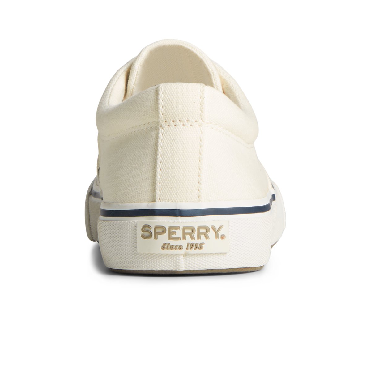 White Sperry Striper II Canvas CVO Sneaker | 0385-MGSIV