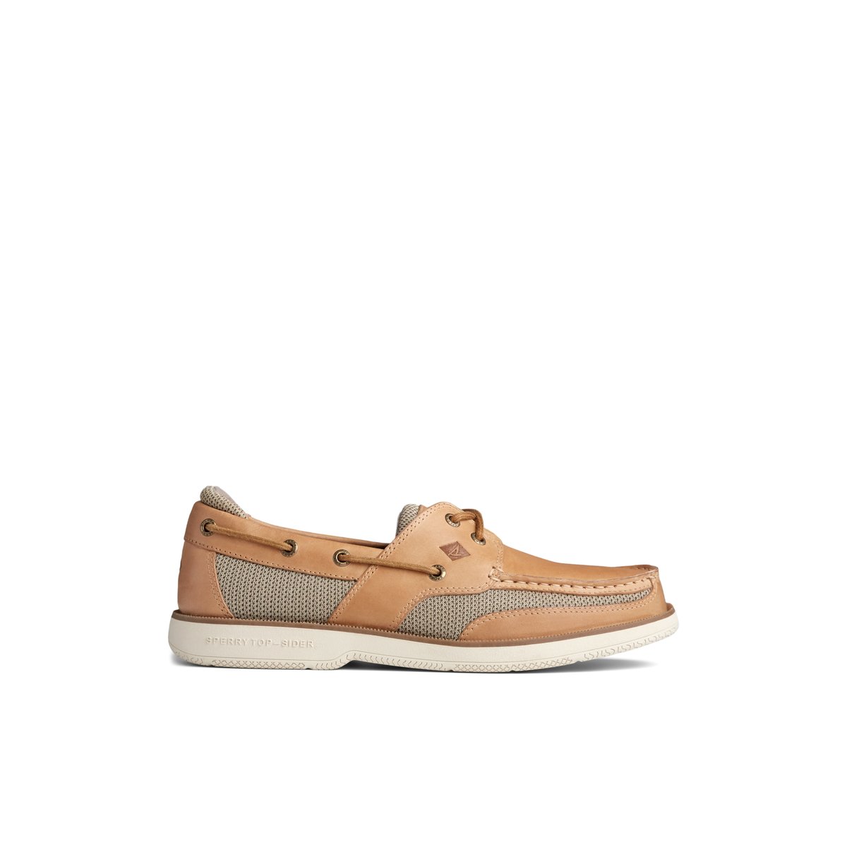 White Sperry Surveyor 2-Eye Boat Shoe | 1405-IGANL