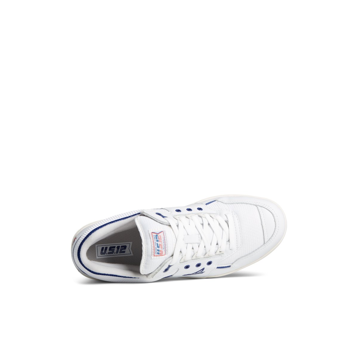 White Sperry US12 Sneaker | 5108-FTEPJ